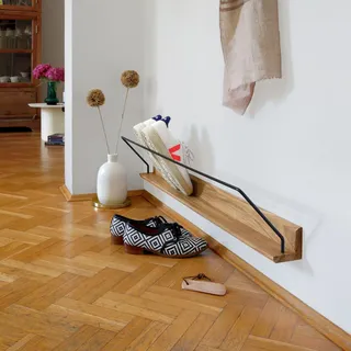 vonbox Take 5 16,5 x 16 x 100 cm Eiche geölt / braun