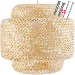 Tectake Lignea Lux 1-flg. 40 cm rund/braun