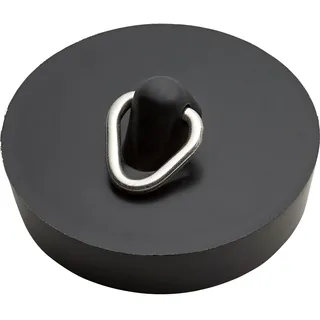 SANITOP-WINGENROTH Ventilstopfen Gummi 40,5 mm Schwarz