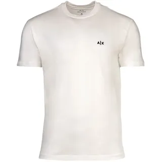 Giorgio Armani Armani Exchange Xm001568_af10358 Kurzarm-t-shirt - Off White - M, weiß, Lässig, Baumwolle, Kurzarm