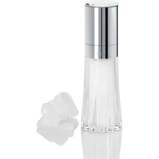 AdHoc Edelstahl Pfeffermühle Salzmühle CRYSTAL Gewürzmühle 17 cm MP402 - Transparent, Silber