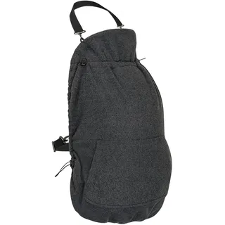 Hoppediz Fleece Cover f. Babytrage Bauchtrage Tragetuch Anthrazit
