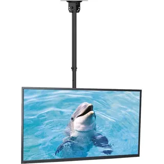 Suptek TV Deckenhalterung Für 26-55 Zoll LCD LED Plasma Flachbildschirme höhenverstellbar mit Neigungs und Schwenkbewegung MC4602