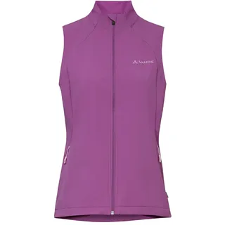VAUDE Women's Yaras Vest, Damen Weste für den Radsport, magenta, 46