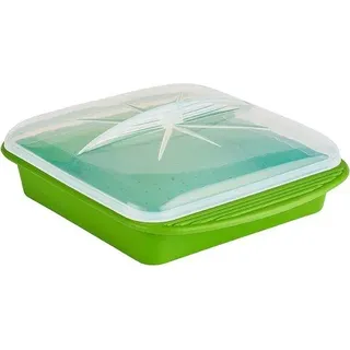 Gesunde Kochform - XL-Kochgefäß - Flexibel - 2 Liter Fassungsvermögen - Antihaftbeschichtung - Grün