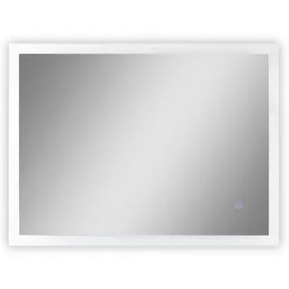 Spiegel Schminkspiegel mit Beleuchtung Badezimmer Indirekte Beleuchtung - Silber