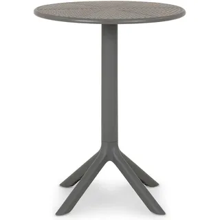 Idimex Gartentisch Ø 60 x 76 cm Grau