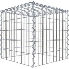 Bild Gabione, silbergrau, Maschenweite 5 cm x 10 cm,
