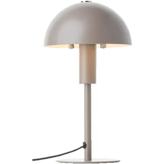 Lightbox Pilz-Tischlampe Matt Taupe