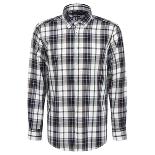 bugatti Herren Hemd Button-Down Langarm Modern Fit