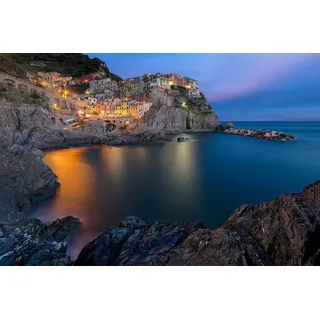 Papermoon »Photo-Art RENEE DOYLE, MANAROLA-LEBENSSTIL«, bunt,