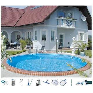 KONIFERA Rundpool »CANARIA 2« für den Volleinbau, Tiefe 150 cm, in versch. Größen, weiß