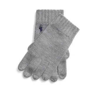 Polo Ralph Lauren für Herren. 710886135003 Grauer Wollhandschuh (OSFA), Lässig, Wolle