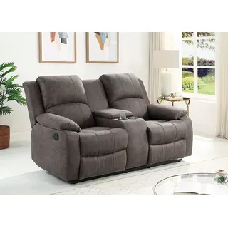 OTTO home Couch Federkern 2-Sitzer Grau
