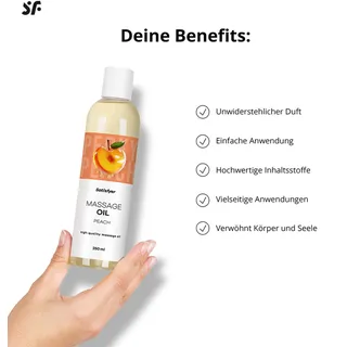 Satisfyer 250 ml Satisfyer Massageöl Peach