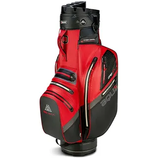 Big Max Aqua Silencio 4 Cartbag - Wasserabweisende Golftasche (Red/Black)