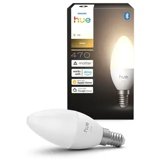 Philips Hue B39 Candle - E14 bulb - White - 1 pack
