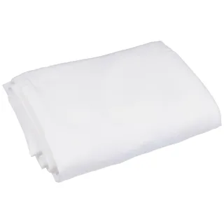 Soleil d'ocre Tischdecke mit Fleckschutz rund 180 cm ALIX weiß