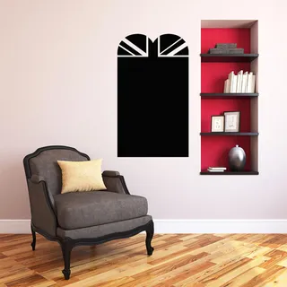 Ambiance Sticker Kreidetafel – Wandsticker, selbstklebend, abwischbar, Design Tür, 80 x 45 cm