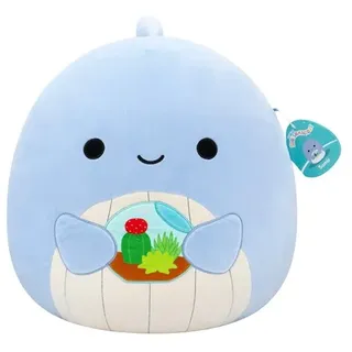Squishmallows Samir the Whale Holding a Terrarium 40 cm