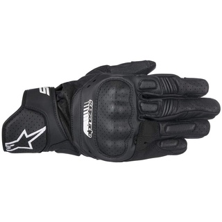 Alpinestars SP-5 Leder Motorrad Sporthandschuh schwarz, XL