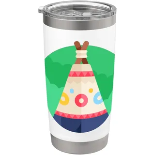 Wirklich wie Tipi Tipi Tipi Doppelwandiger Edelstahl-Thermobecher