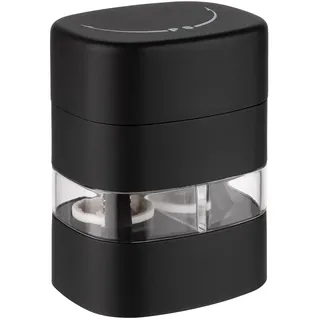 APS 40543 2in1 Salz- und Pfeffermühle 8 cm Schwarz unbefüllt
