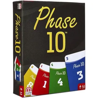 Mattel Phase 10 Kartenspiel Deutsche Version