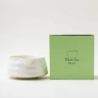 YlobdolY traditionell handgefertigte Keramik-Matcha-Schüssel mit Ausgießer, massives glasiertes Porzellan, gestreift, japanische Tee-Rührschüssel mit Geschenkbox