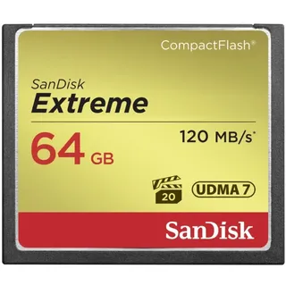 SanDisk Extreme CF- 120MB/s - 64GB