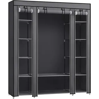 Songmics Boxxx Stoffschrank, Grau