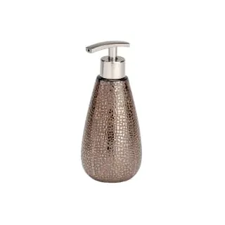 Wenko Marrakesh, Seifenspender 400 ml Flüssigseife, aus hochwertiger Keramik