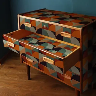 kina - RA0023 Klebefolie für Möbel und Wände Kratzfest Wasserdicht Wandaufkleber Tapete Fliesen PVC für Wand Haushaltsgeräte Küche Badezimmer - Größe 40x200 cm