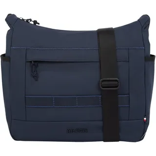 Tommy Hilfiger Herren Umhängetasche Colour Messenger Groß, Blau (Space Blue), Einheitsgröße