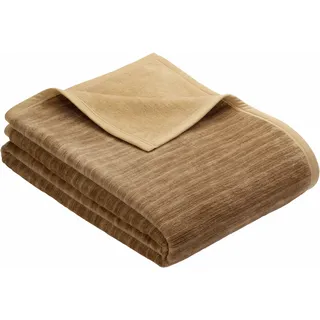 IBENA Fano Kuscheldecke 150 x 200 cm Braun