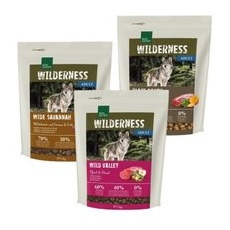 REAL NATURE Wilderness Adult Probierpaket 3x1 kg Paket 4, Wild Valley Pferd & Rind