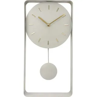 SensaHome Wanduhr Kopenhagen – Moderne nordische Pendeluhr Skandinavisch – Skandinavisches Design – Moderne Uhr – Ø20 cm – Grün - Grün