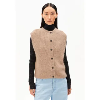 HELGEAA PREMIUM |  Stricktop aus Mohair Mix - braun (XXL)