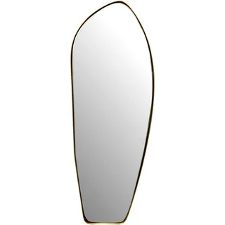 Wohnling Wandspiegel gold Metall