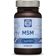 Kala Health - OptiMSM® (Methylsulfonylmethan) Tabletten hochdosiert, 99,9% reines MSM schwefel Laborgeprüfte Herstellung ohne Zusätze in den Vereinigten Staaten