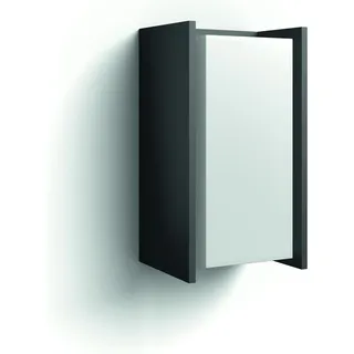 Philips Außenwandleuchte Aluminium 21,2 cm x 11,8 cm x 10,1 cm inkl. E27 LED-Lampe anthrazit