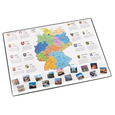 Bild Landkarten-Schreibunterlage - 53 x 40 cm, Deutschlandkarte,