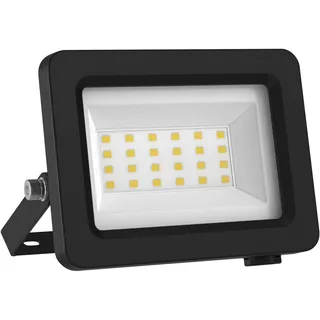 Osram LED-Flutlicht mit Energieeffizienzklasse A, schwarzes Aluminiumgehäuse, 5 W, 870 lm, für Außenanwendungen, kompaktes Design, leichtes Gewicht, einfache Montage, LED nicht austauschbar