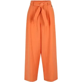 Tamaris Damen Lockere Hose mit Falten AVIGNON Orange 38