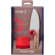 Opinel Le petit Chef, Küchenmesser-Set, 2-teilig Messer, grau, 26