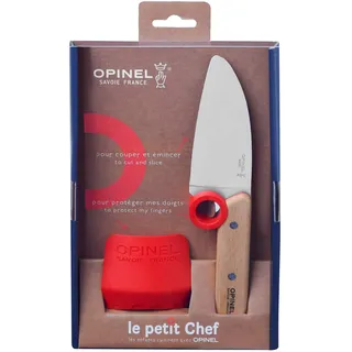 Opinel Le Petit Chef, Küchenmesser-Set, 2-teilig Messer, grau, 26