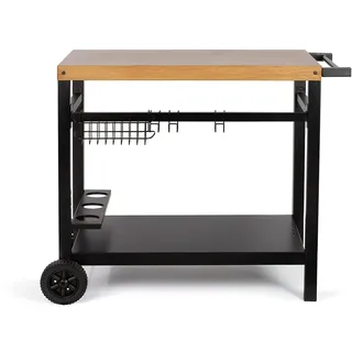 LIVOO Servierwagen für Grillplatte GS131