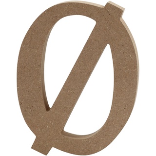 Buchstabe, H: 13 cm, MDF, 1 Stück