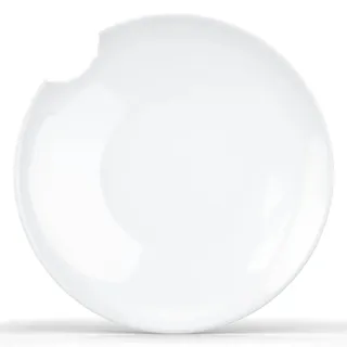 FIFTYEIGHT 2 Tiefe Teller mit Biss � 24cm weiß