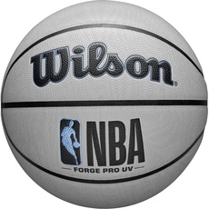 Wilson NBA Forge Pro UV Ball WZ2010801XB, Unisex basketballs, Grey, 7 EU